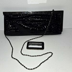 Vintage Jessica McClintock Black clutch